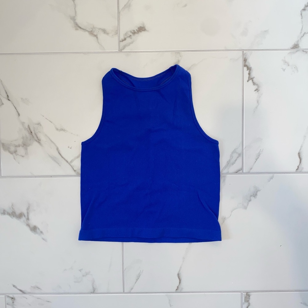 Free People Ribbed Cropped Tank